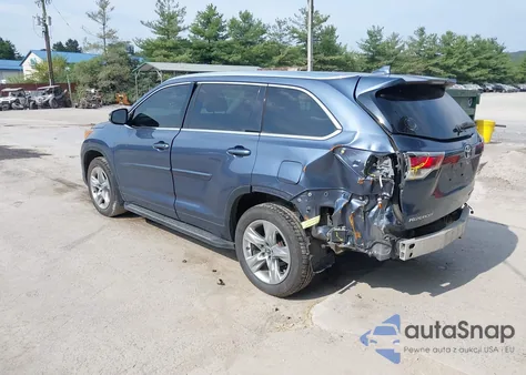 2016 Toyota Highlander Limited V6 из США, поврежденный, VIN 5TDDKRFH5GS330592